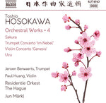 Jeroen Berwaerts - Hosokawa: Obras orquestales, Vol. 4 - Sakura; Concierto para trompeta "Im Nebel"; Concierto para violín "Génesis"; Uzu (CD)