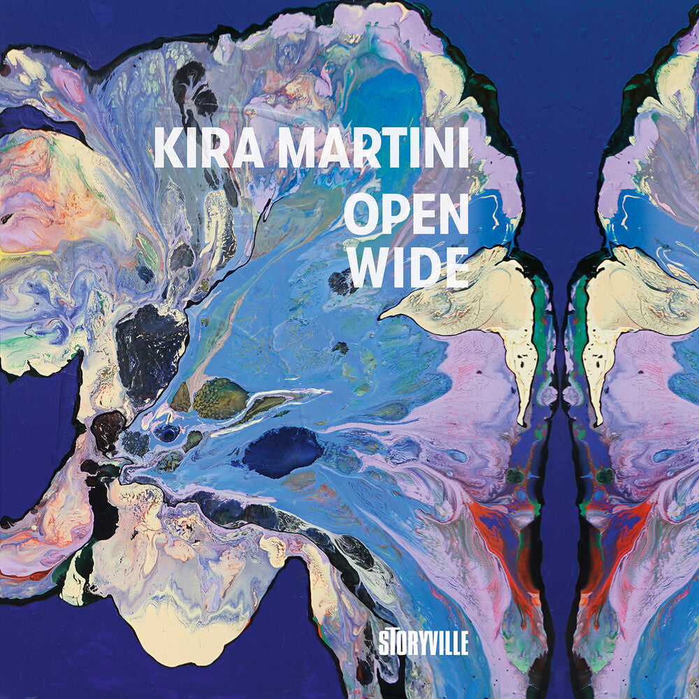 the album cover for Kira Martini - Open Wide