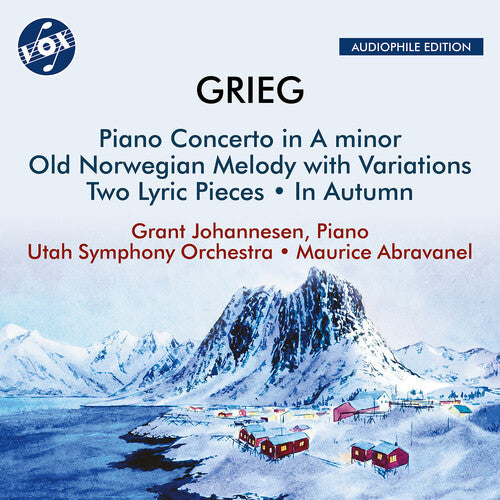 Grant Johannesen - Grieg: Piano Concerto in A minor, Op. 16; Two Lyric Pieces, Op. 68 - No. 4, Evening in the Mountains; No. 5, Cradle Song (CD)
