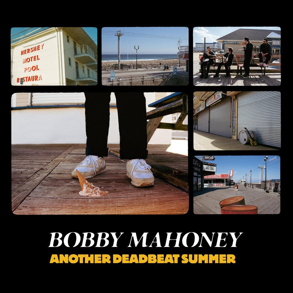 the album cover for Bobby Mahoney - Another Deadbeat Summer