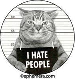 BUTTON: I HATE PEOPLE