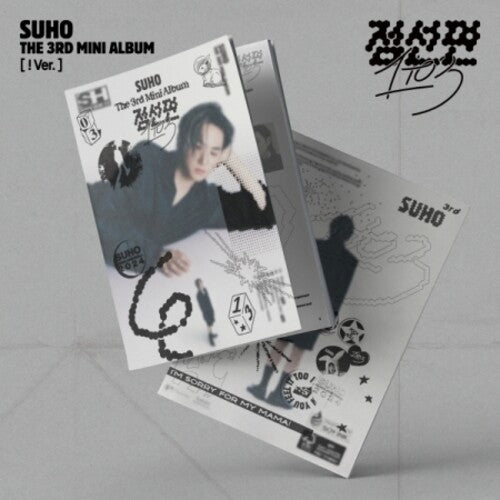 Suho - Versión 1 a 3 - Incluye fotolibro, 3 pegatinas, postal, póster plegado y tarjeta fotográfica (CD)