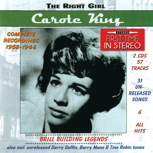 Carole King - Right Girl: Leyendas de la construcción de Brill (CD)