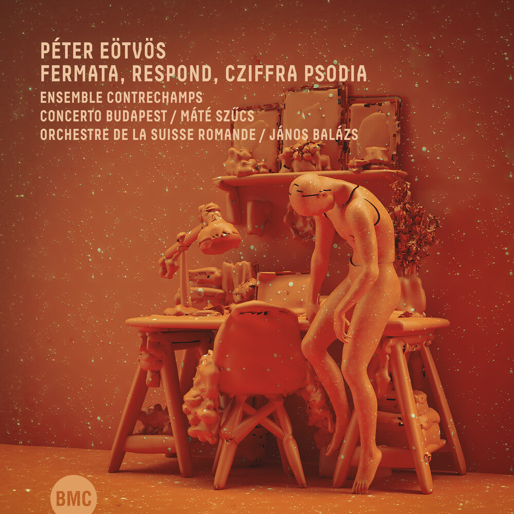 the album cover for Peter Eotvos - Fermata Respond Cziffra Psodia