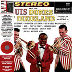 the album cover for Louis Armstrong - Louis Armstrong & The Dukes Of Dixieland [Colored Vinyl]