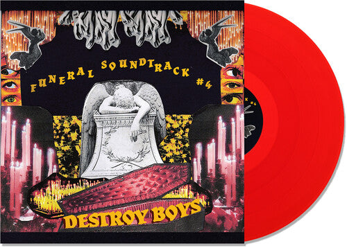 Destroy Boys - Funeral Soundtrack #4 - Transparent Red (Vinyl)
