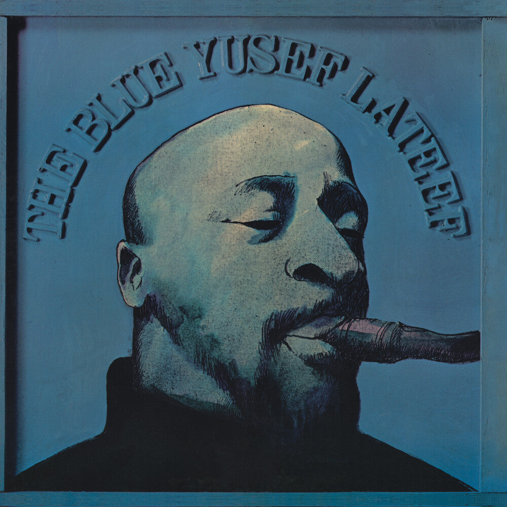 the album cover for Yusef Lateef - Blue Yusef Lateef (Hol)