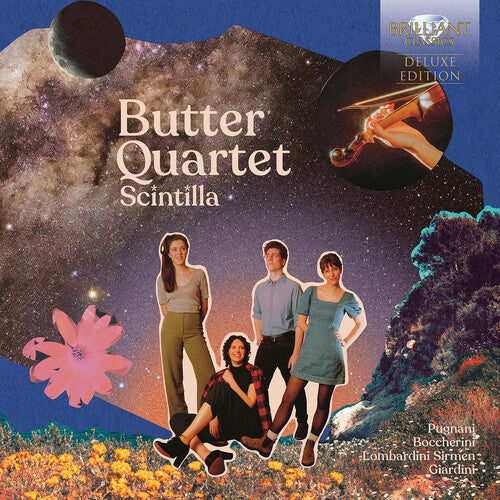 Butter Quartet - Boccherini, Giardini, Pugnani & Sirmen: Scintilla - Early Italian String Quartets (Deluxe) (CD)