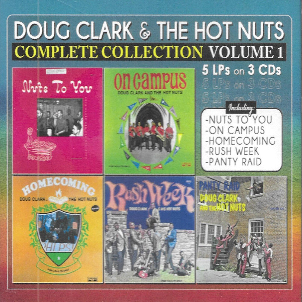 the album cover for Doug Clark/ Hot Nuts - Nuts To You-On Campus-Homecoming-Rush Week-Panty