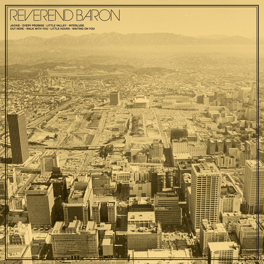the album cover for Reverend Baron - Overpass Boy