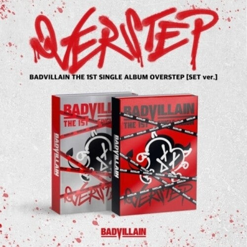 Badvillain - Overstep - Incluye fotolibro de 120 páginas, perfil en acordeón, póster plegado, tarjeta fotográfica, pegatina y CD con la letra.