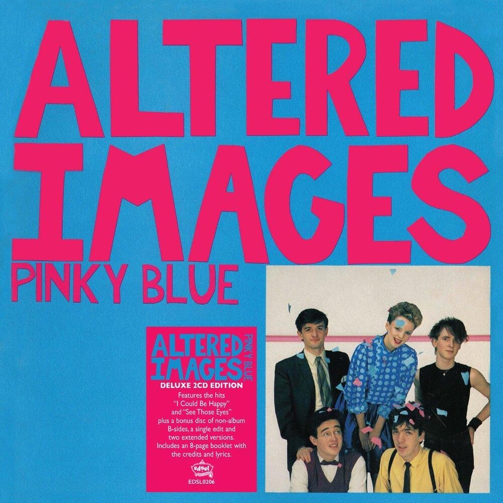 the album cover for Altered Images - Pinky Blue [Deluxe] (Gate) (Uk)