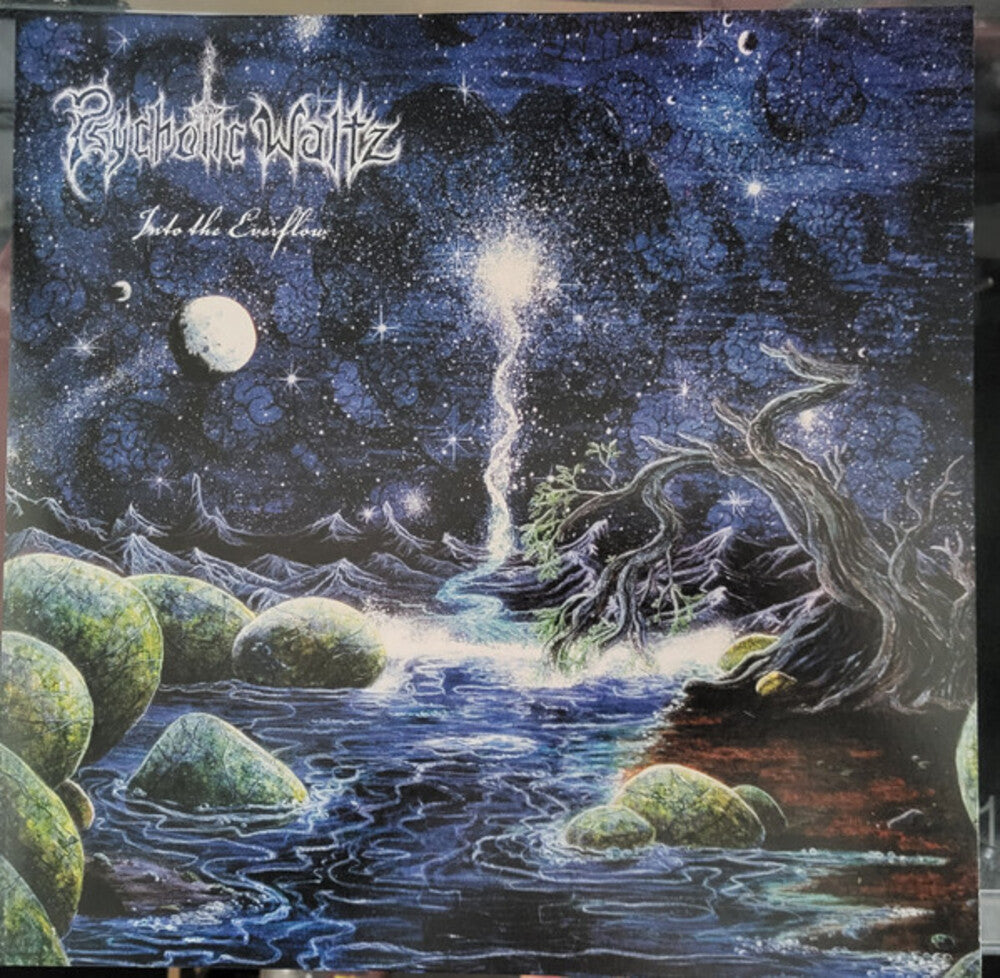 the album cover for Psychotic Waltz - Into The Everflow (Re-Issue 2024) [Colored Vinyl] (Gate)