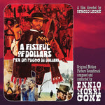 the album cover for Ennio Morricone(Colv) (Ltd) (Red) (Ita) - Fistful Of Dollars - O.S.T. [Colored Vinyl] [Limited Edition] (Red)