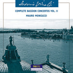 the album cover for Vivaldi / Monguzzi / Brollo - Complete Bassoon Concertos Vol. 2