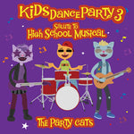 the album cover for Party Cats - Kids Dance Party 3: Salute To
