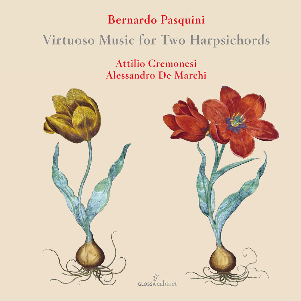 the album cover for Pasquini / Cremonesi / Marchi De - Virtuoso Music For Two Harpsichords