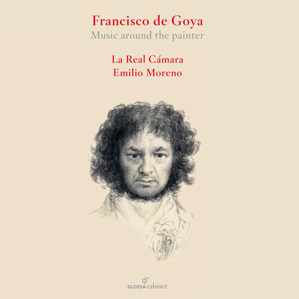 the album cover for Moreno / La Real Camara - Francesco De Goya - Music Around The Painter