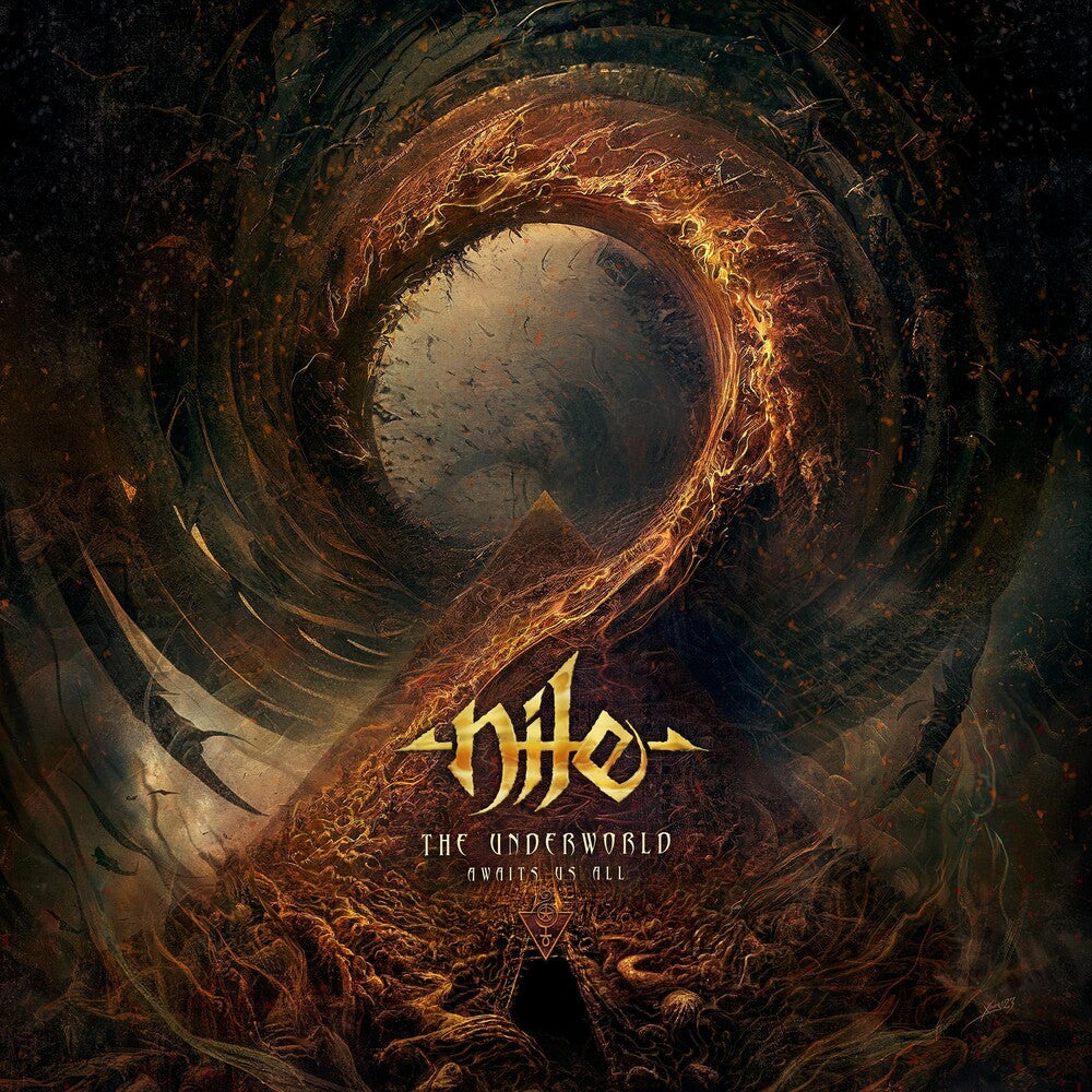 the album cover for Nile - The Underworld Awaits Us All [LP]