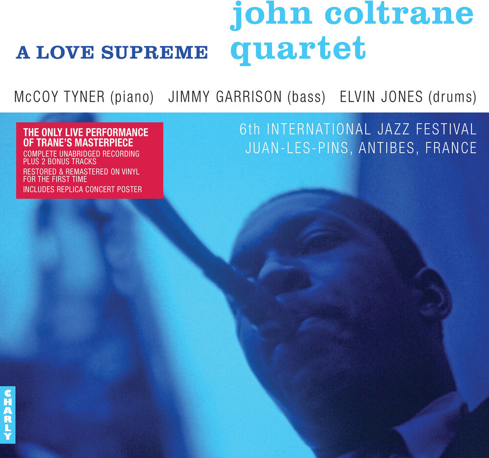 the album cover for John Coltrane - Love Supreme (Uk)
