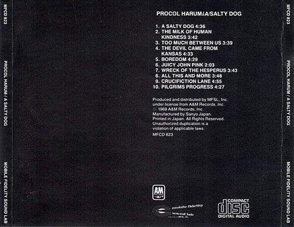 Procol Harum : A Salty Dog (CD, Album, RE, RM)
