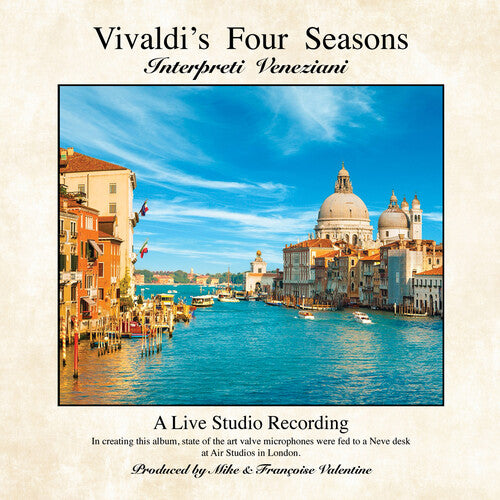 Interpreti Veneziani Chamber Orchestra - Vivaldi's Four Seasons (CD)