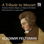 the album cover for Mozart / Feltsman - Tribute To Mozart
