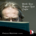 the album cover for Chopin / Wagner / Restani - Paolo Restani