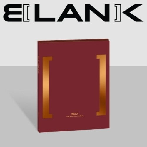 Rocky - Blank - Burgundy Version - incl .6 Lyrics Postcards, Handwritten Sticker + 2 Photocards (CD)