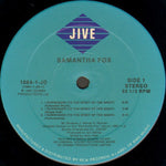 Samantha Fox : Naughty Girls (Need Love Too) / I Surrender (To The Spirit Of The Night) (12")
