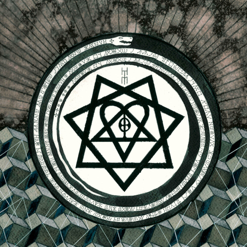 the album cover for Him - Tears On Tape [Clear Vinyl]