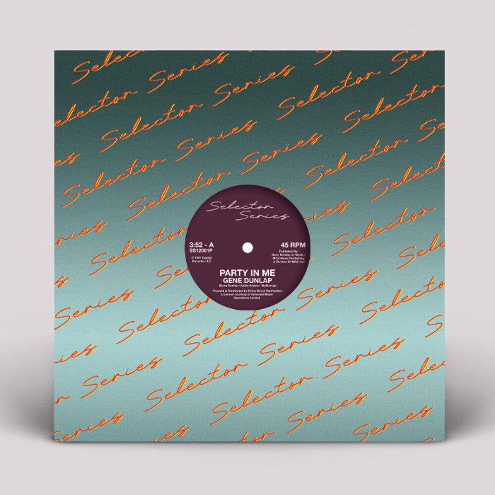 the album cover for Gene Dunlap - Party In Me