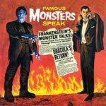 the album cover for Gabriel Dell - Famous Monsters Speak