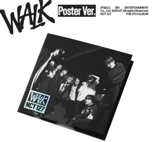 NCT 127 - Walk - ポスターバージョン - ブックレット、IDカード、フォトカード（CD）付き