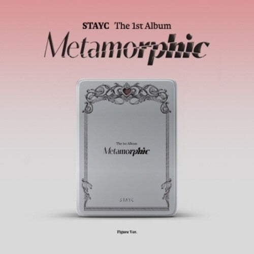 STAYC - Metamorphic - Figure Version - incl. Tin Case, Figurine, Selfie Photocard, Deco Sticker, Folded Poster + Mini-Photo Book (CD)