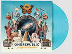 the album cover for OneRepublic - Artificial Paradise (Blue) [Colored Vinyl] [Limited Edition] (Altc)
