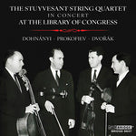 Cuarteto de Cuerdas Stuyvesant - El Cuarteto de Cuerdas Stuyvesant - En concierto en la Biblioteca del Congreso (CD)