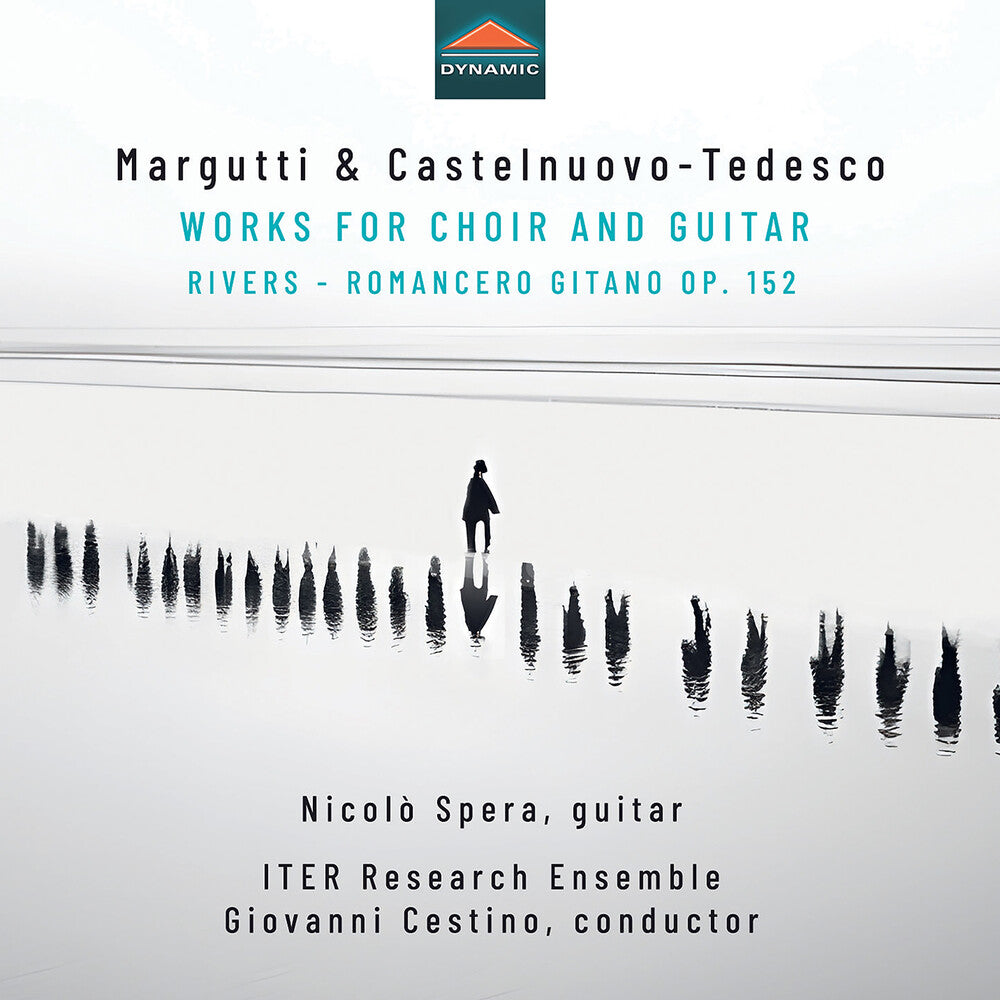 the album cover for Margutti / Castelnuovo-Tedesco / Spera - Works For Choir & Guitar Rivers Romancero