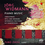 the album cover for Widmann / Zhou - Piano Music (Hybr)