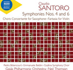 Emmanuele Baldini - Santoro: Sinfonía n.º 4 y 6; Choro Concertante para Saxofón; Fantasía para violín y orquesta (CD)