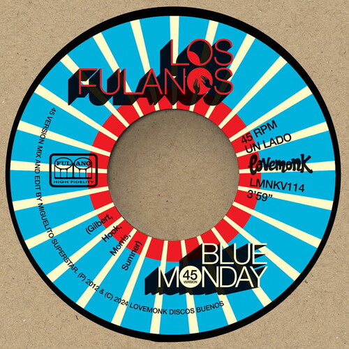 Los Fulanos - Lunes Azul (Vinilo)