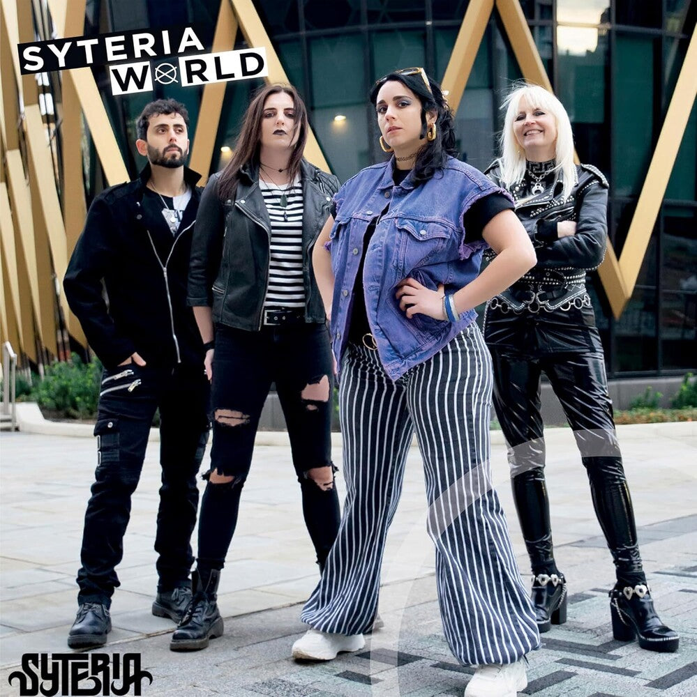 the album cover for Syteria - Syteria World (Blue) [Colored Vinyl] (Uk)