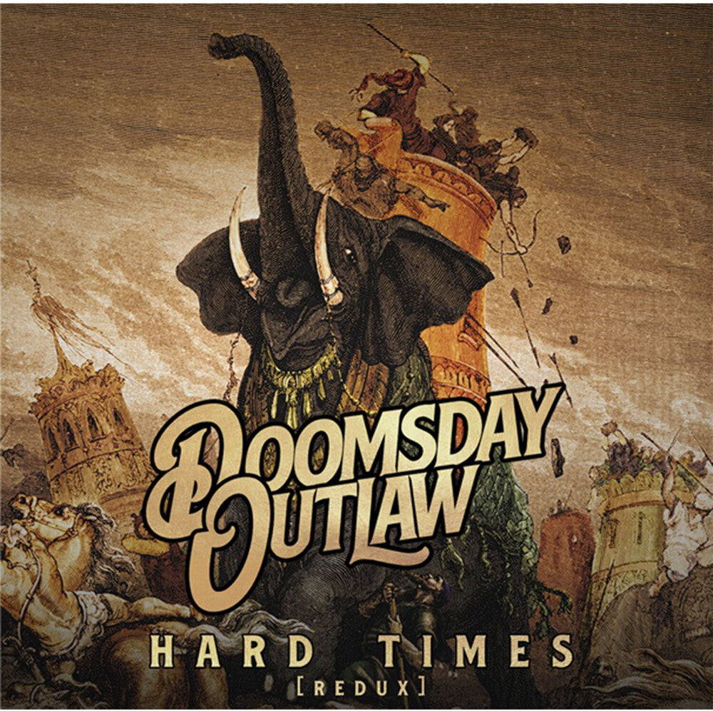 the album cover for Doomsday Outlaw - Hard Times (Uk)