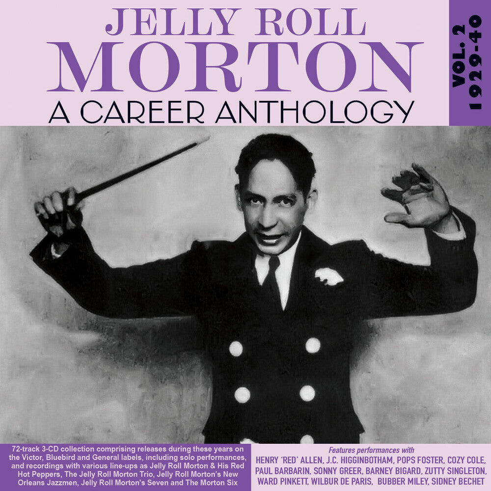 the album cover for Jelly Roll Morton - Career Anthology Vol. 2 1929-40