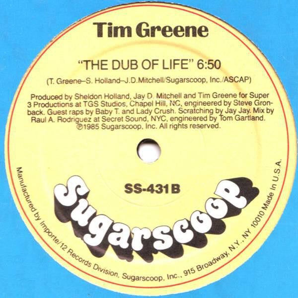 Tim Greene : The Facts Of Life (12")