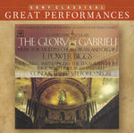 the album cover for E. Power Biggs - Glory Of Gabrieli: Great Performances