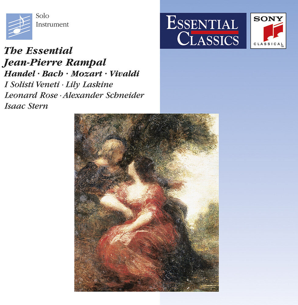 the album cover for Jean-Pierre Rampal - Essential Jean-Pierre Rampal