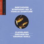 the album cover for George Szell - Sym 9: Choral / Fidelio Ovtr - Essential Classics