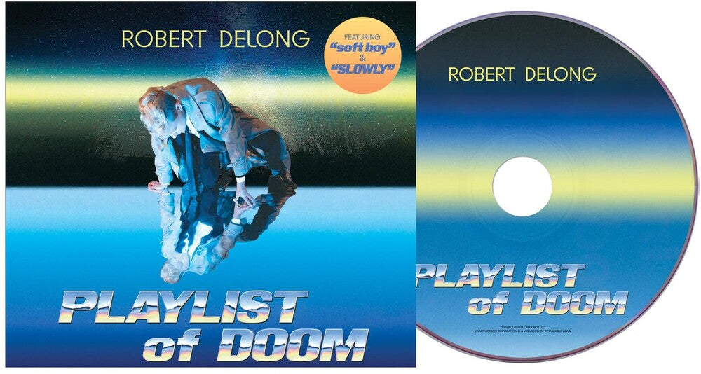 the album cover for Robert DeLong - PLAYLIST of DOOM [Compact disc]