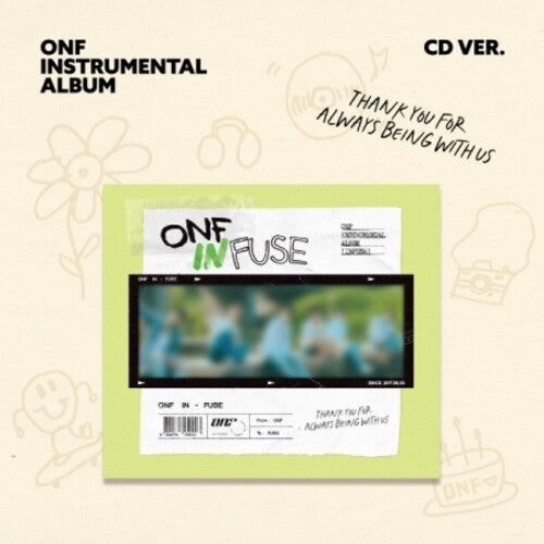 Onf - Infuse - Instrumental Album - incl. 7pc Mini-Poster, 52pf Photobook, Photocard, Poster + Sticker (CD)